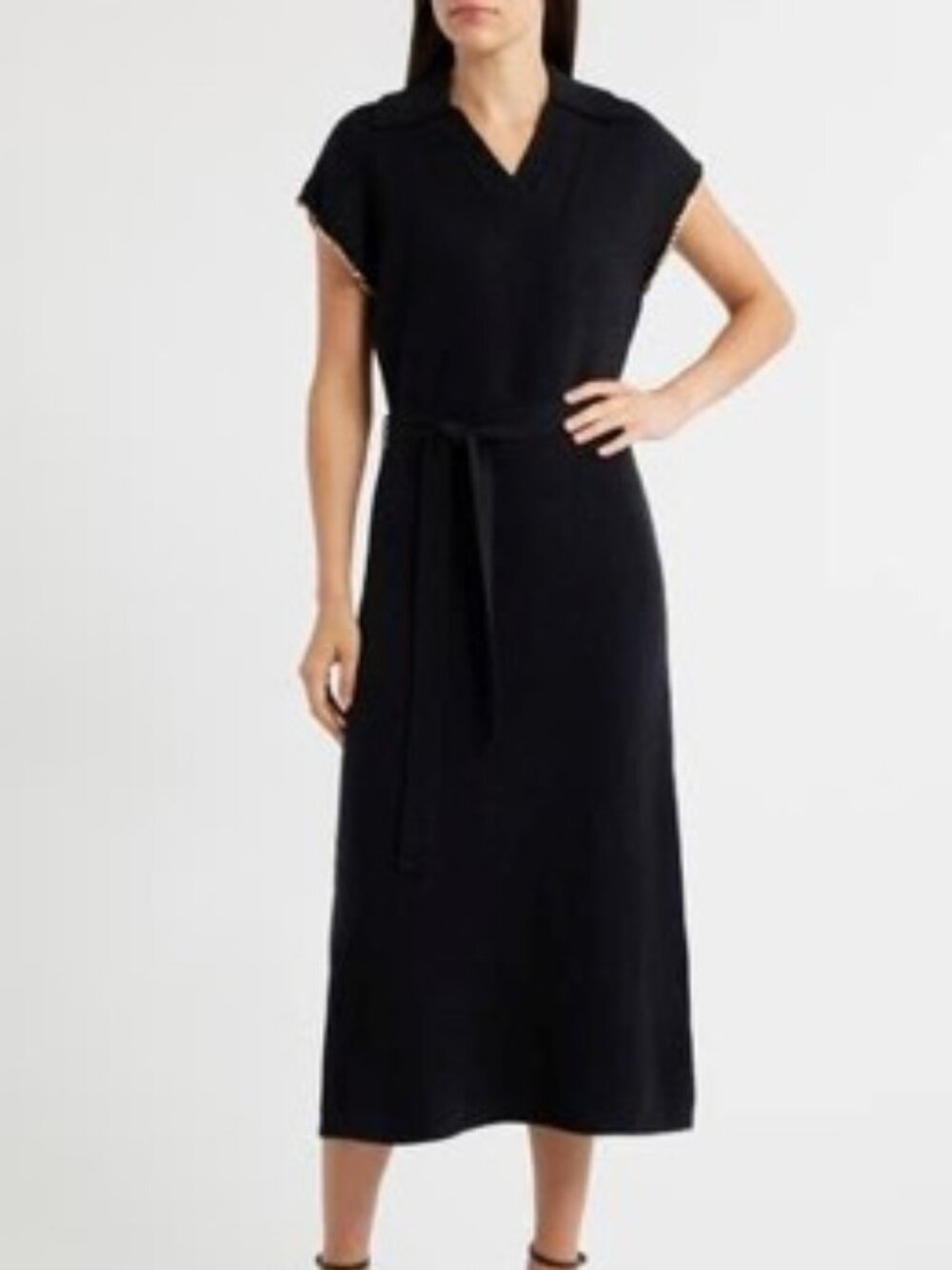 Zoe and Claire NWOT Black Sweater Dress Medium